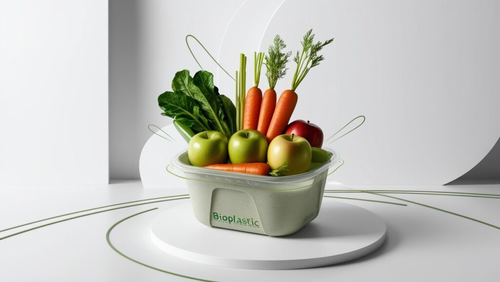 Bioplastik für Lebensmittel