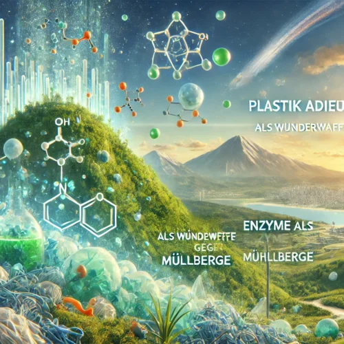Plastikmüll Beseitigung mit Enzymen